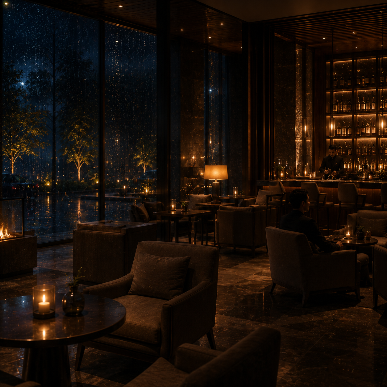 Evening at CHANDIGi Hotel